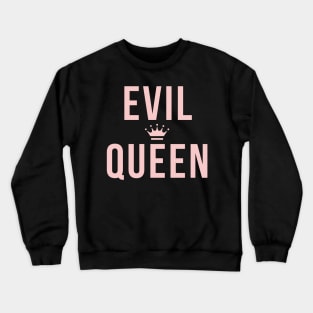 Evil Queen Millennial Pink Crewneck Sweatshirt